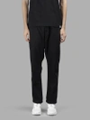 WHITE MOUNTAINEERING WHITE MOUNTAINEERING MEN'S BLACK WOVEN PUCKERING SARROUEL PANTS