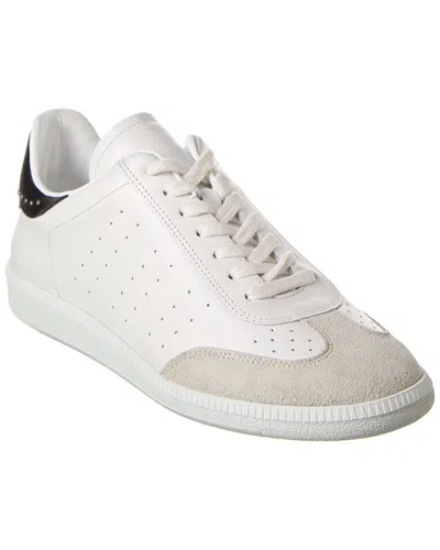 Isabel Marant Bryce Leather Trainer In White