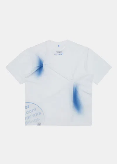 Ader Error White Nowia T-shirt In Off White