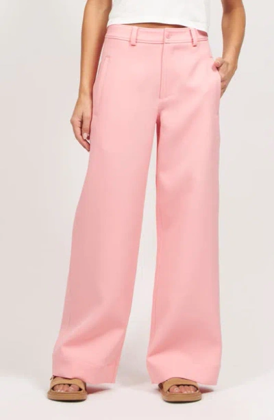 Equipment Women's Andres Wide-leg Trousers In Flamingo Pink