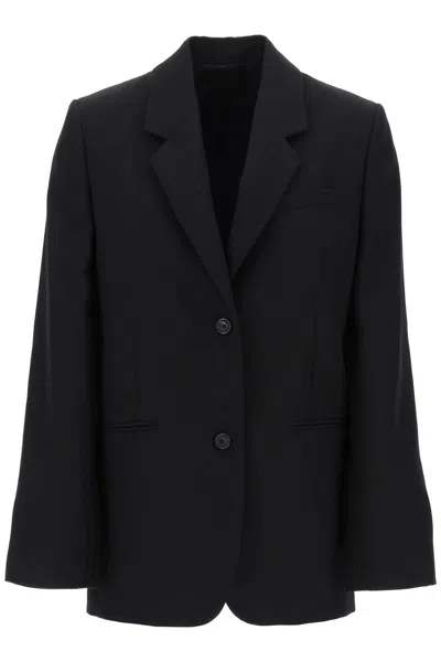 Totême Recycled Wool Blazer In Black