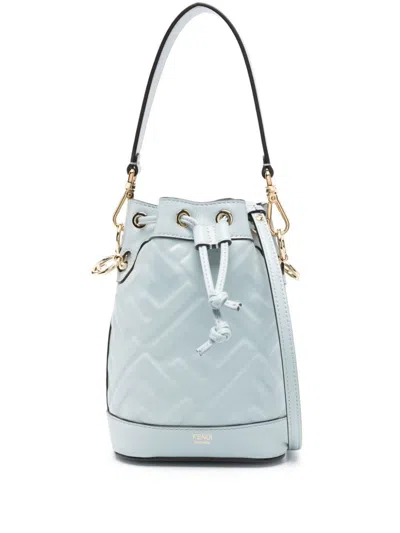 Fendi Mon Tresor Mini Bag In Blue