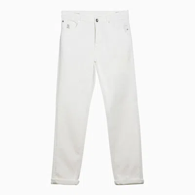 Brunello Cucinelli Jeans In Neve