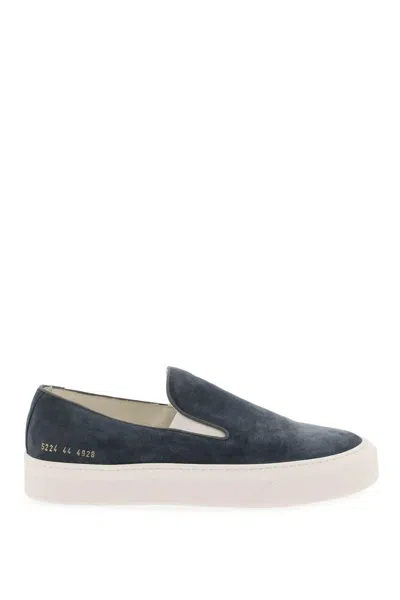 Common Projects Slip-on Trainers In Blue