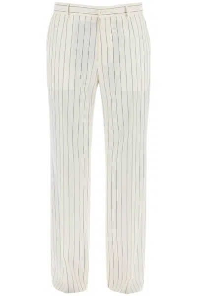 Dolce & Gabbana Tailored Pinstripe In Mixed Colours