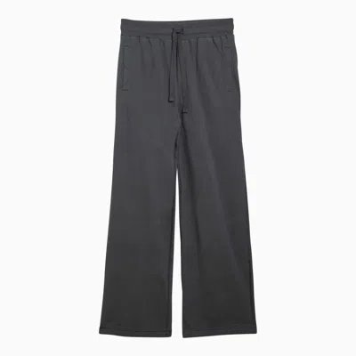 Dolce & Gabbana Dolce&gabbana Grey Jogging Trousers In Cotton