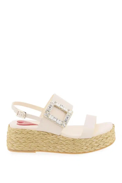 Roger Vivier Espadrilles  Woman Colour Yellow Cream