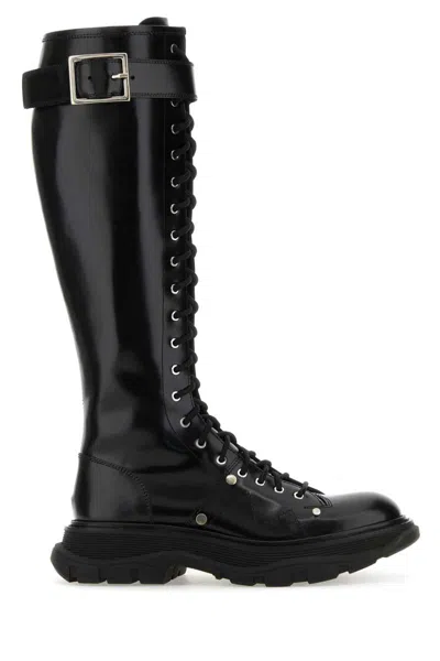 Alexander Mcqueen Boots In Black