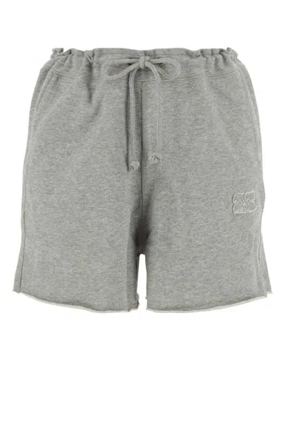 Ganni Shorts In Grey