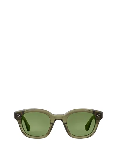 Garrett Leight Sunglasses In Willow/green