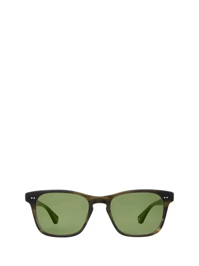 Garrett Leight Sunglasses In Douglas Fir/green