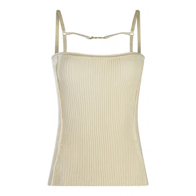 Jacquemus Top In Light Ivory