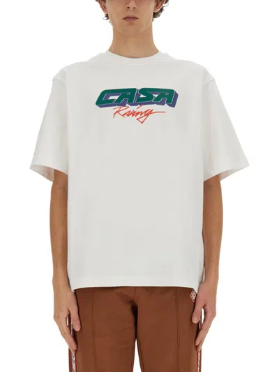 Casablanca Oversize T-shirt In Multicolour