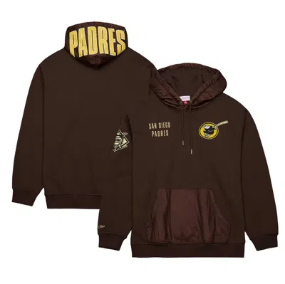Mitchell & Ness Brown San Diego Padres Team Og 2.0 Current Logo Pullover Hoodie