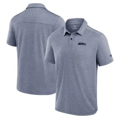 Fanatics Signature Navy Seattle Seahawks Front Office Tech Polo Shirt In Ath Navy