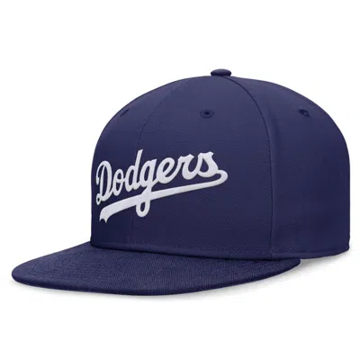 Nike Royal Los Angeles Dodgers Evergreen Performance Fitted Hat In Blue