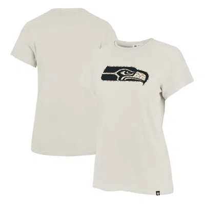 47 ' Cream Seattle Seahawks Panthera Frankie T-shirt