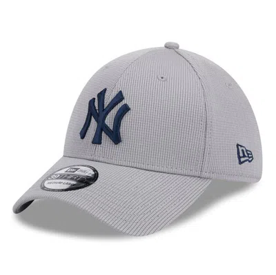 New Era Grey New York Yankees Active Pivot 39thirty Flex Hat
