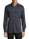 JOHN VARVATOS Slim-Fit Button-Down Shirt