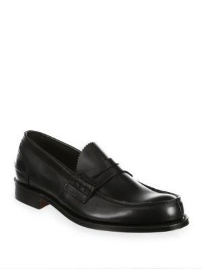 Church's Men's Pembrey Leather Loafers In Black