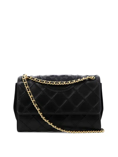 Tory Burch "fleming Convertible" Crossbody Bag In Black