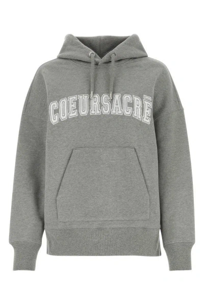 Ami Alexandre Mattiussi Ami Sweatshirts In Grey