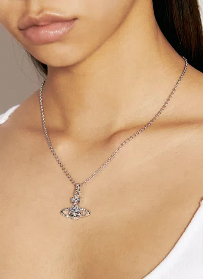 Vivienne Westwood Women Mayfair Bas Relief Pendant Necklace In Silver