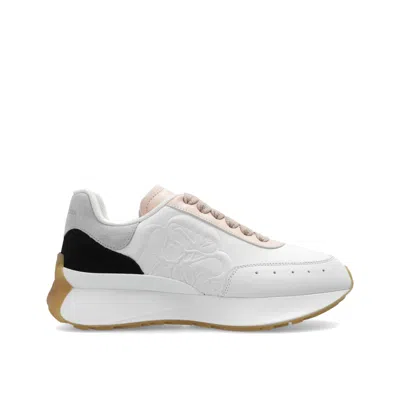 Alexander Mcqueen Oversized Sneakers -  - Multi - Leather In White