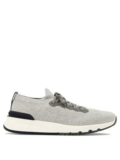 Brunello Cucinelli Sneakers Grey In Gray