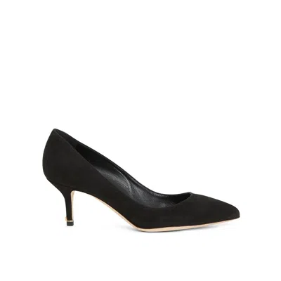 Dolce & Gabbana Suede Pumps In Black