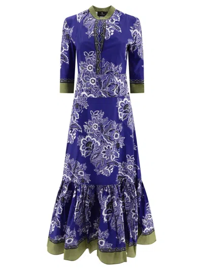 Etro Dress In Multicolor