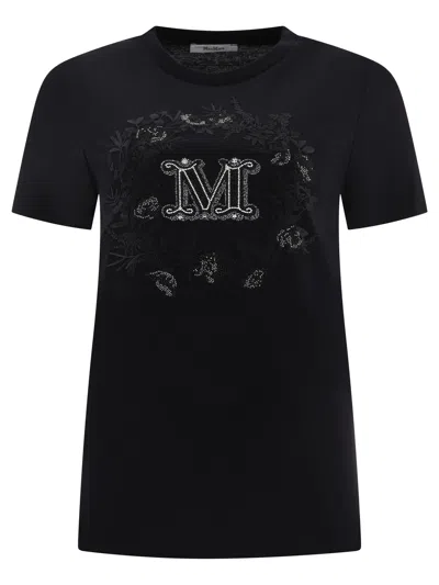 Max Mara "elmo" T Shirt In Black
