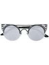 Bulgari Enamelled Round Sunglasses