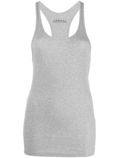 Isabel Marant Tenesy Cotton Tank Top In Grey