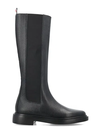 Thom Browne Chelsea Boots In Black