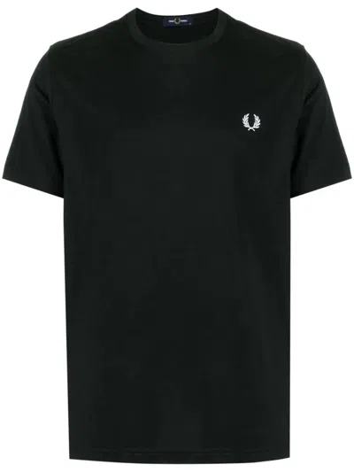 Fred Perry Fp Crew Neck T-shirt Clothing In Green