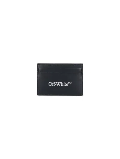 Off-white Wallets In Black