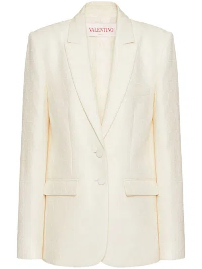 Valentino Garavani Jackets In White