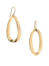 IPPOLITA Classico 18K Yellow Gold Smooth Cherish Link Drop Earrings