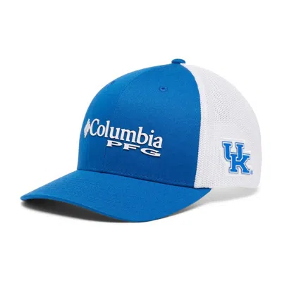 Columbia Royal Kentucky Wildcats Pfg Adjustable Hat