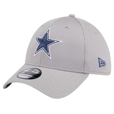 New Era Gray Dallas Cowboys Active 39thirty Flex Hat