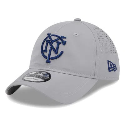 New Era Gray New York City Fc Active 9twenty Adjustable Hat