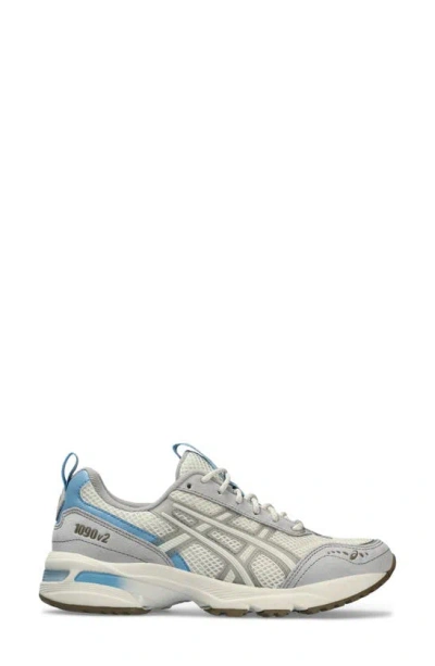 Asics Women's Gel-1090v2 Running Sneakers From Finish Line In Cream,cement Gray