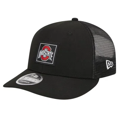 New Era Black Ohio State Buckeyes Labeled 9fifty Snapback Hat