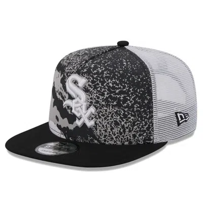 New Era Black Chicago White Sox Court Sport 9fifty Snapback Hat