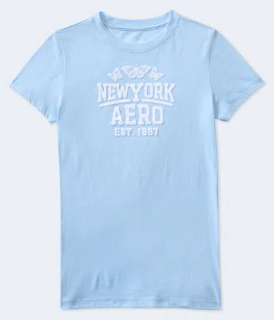 Aéropostale New York Butterflies Graphic Tee In Multi