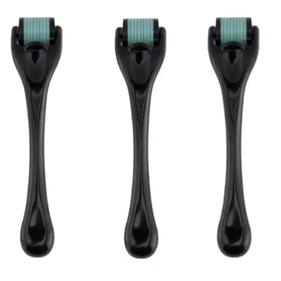 Lovery Unisex 3 Pack Micro Needle Derma Roller For Face And Body In Multi