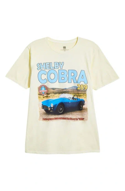 Philcos Shelby Cobra Graphic Cotton T-shirt In Yellow