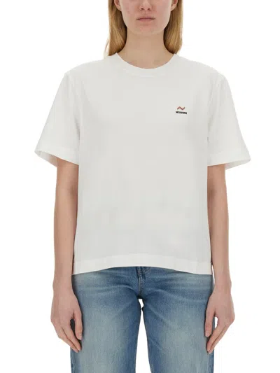 Missoni T-shirt With Logo In White