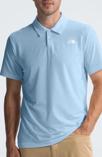 The North Face Adventure Polo In Steel Blue